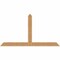 Ekena Millwork Portland Timber Gable Bracket, Western Red Cedar, 84"W x 45"H x 1 1/2"D x 5 1/2"F, 13/12 Pitch GBW084X45X0206POR00SWR - alternate 1